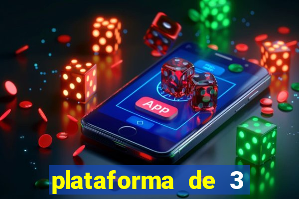plataforma de 3 reais pg